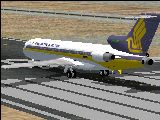 Fs2004 Boeing 727-212 Singapore Airlines This Is One Of The 727S Of Singapore Airlines