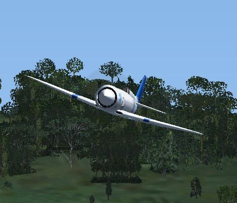 Fs2004/Fsx Yak-11 Racer Czech Mate Hanging A Big American Engine On The Front Of A Relativ