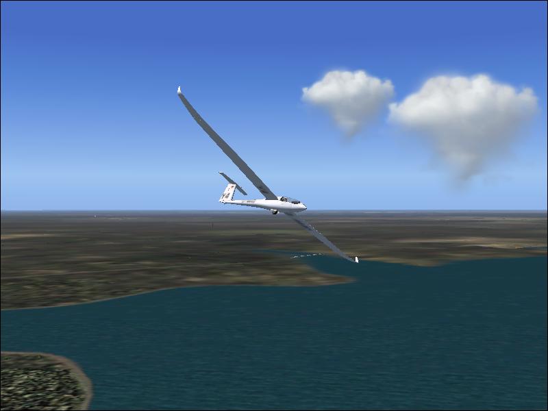 Fsx/2004/Fs2002 Whole Oklahoma ,Soaring Scenery This File Adds Thermals Lifts To Glider´s