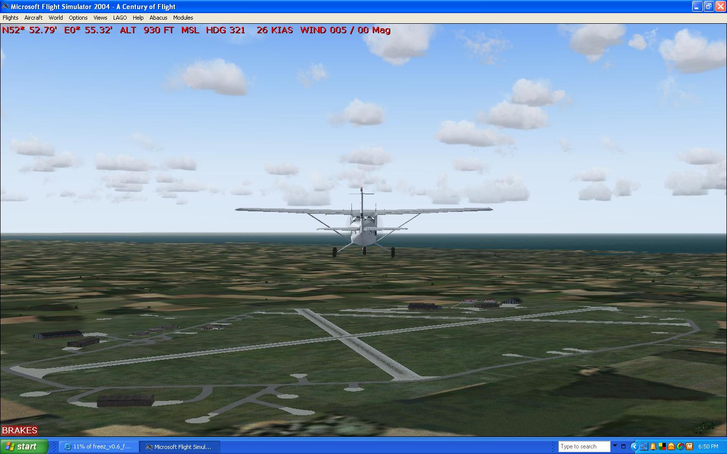 Flight Simulator 2004 Langar Airfield X3Lr Near Langa Uk