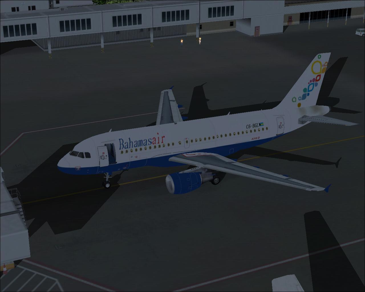 Ifdg Skyservice A319 Red/White Flightsim Version:fs2004 Repainted By:shane Strong Original