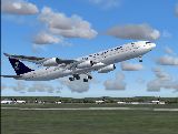 Airbus A340-300 In Saudi Arabian Airlines Livery (Fictitious), Registration Hz-Aza; Using