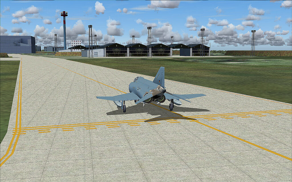 Afs-Design: Scenery Airport Rostock - Laage, Germany, For Fs2004 Only, , New Version, Mode — 1