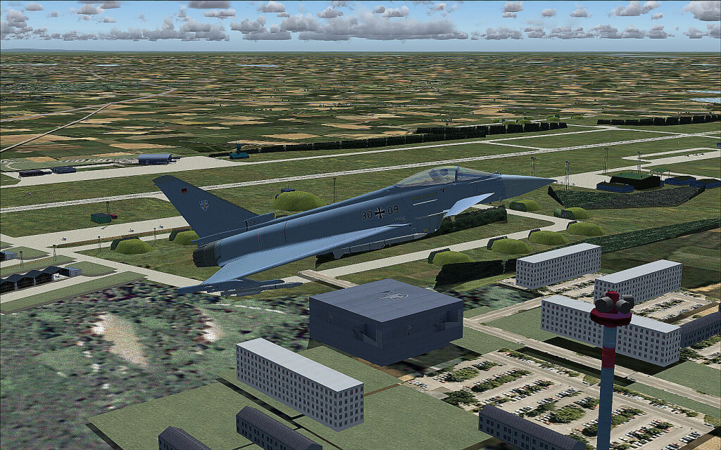 Afs-Design: Scenery Airport Rostock - Laage, Germany, For Fs2004 Only, , New Version, Mode
