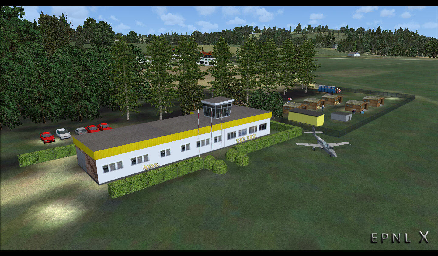 Simhangars £Ososina Dolna X For The Microsoft Flight Simulator X — 1