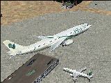 Fs2002/Fs2004 Pakistan Intl Airbus A300B4-200 A Repaint Of The Sga A300B4 In Pakistan Inte