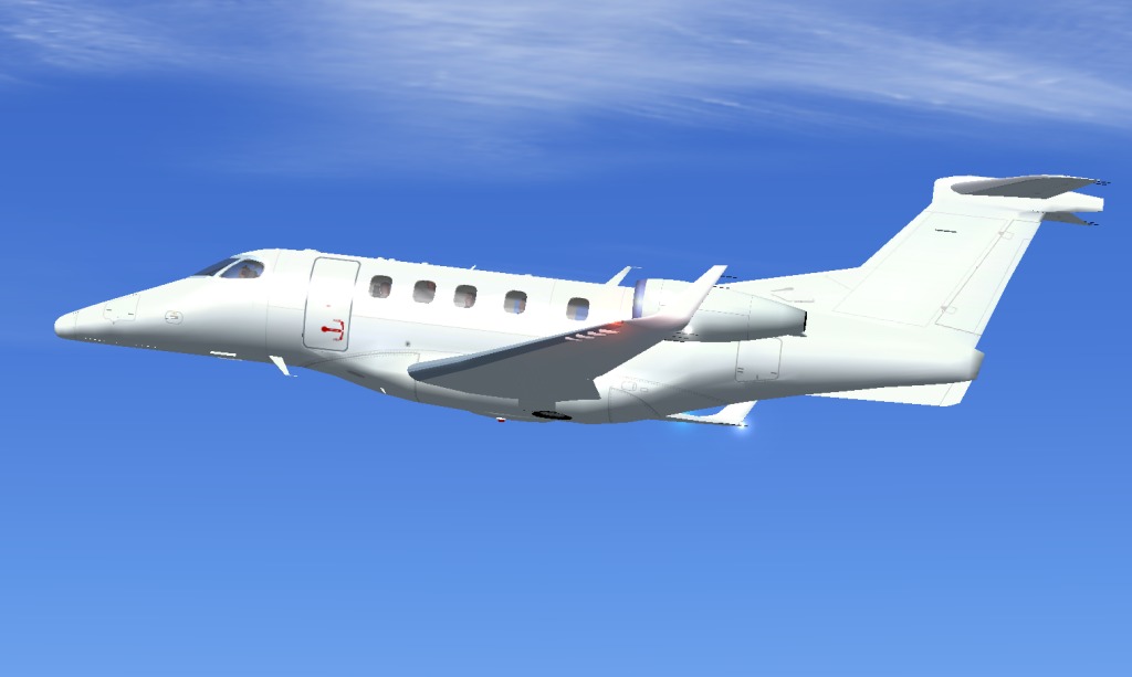Fsx Embraer Phenom 300 Paint Kit Biz Jet By Camsim, With A New Mdl File Featuring A New An