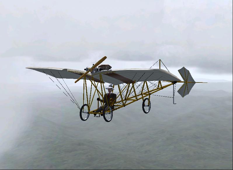 Real Aircraft Created By Alberto Santos Dumont, In 1909, The Brazilian Flyer