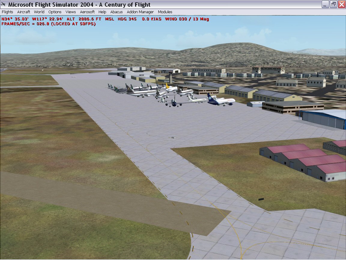 Victorville Socal Logistics Airport Kvcv For Flight Simulator 2004 By Frame-Rate-Friendly — 1