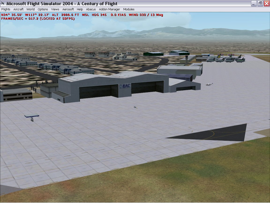 Victorville Socal Logistics Airport Kvcv For Flight Simulator 2004 By Frame-Rate-Friendly