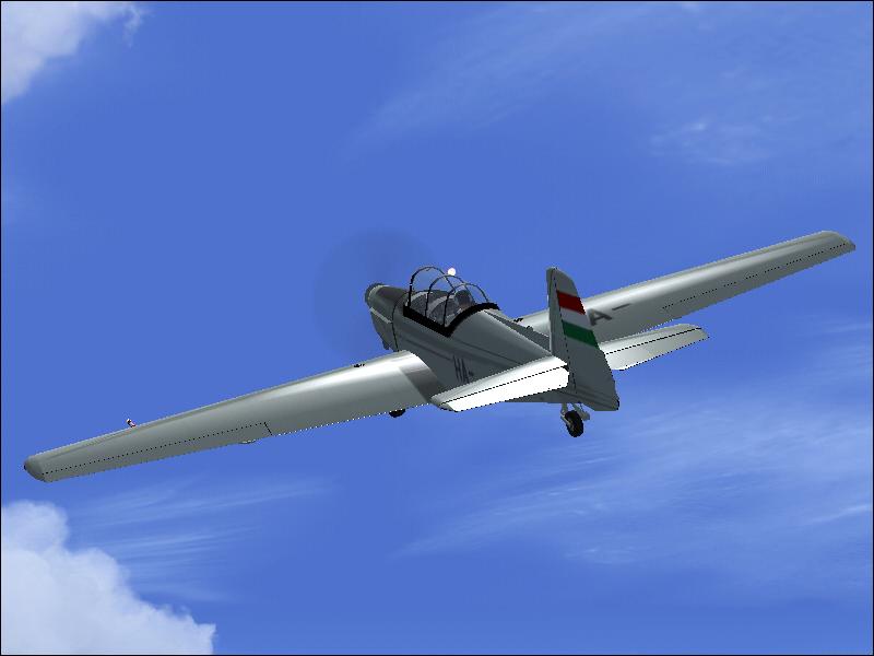 Fs2004 Zlin 526 F Trener Ha-Tr An Aerobatic Training Plane From The Former Czechoslovakia