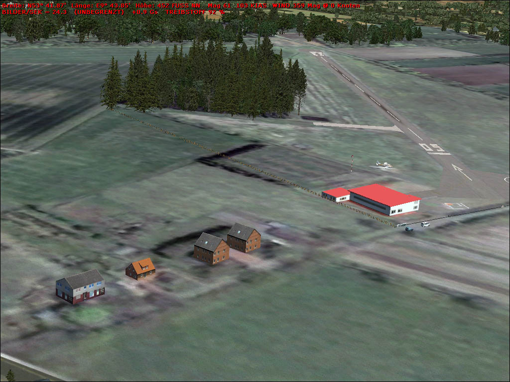 Edho Fsx Airfield Ahrenlohe, Schleswig-Holstein, North Germany By Uwe Schweitzer Small Lan — 1