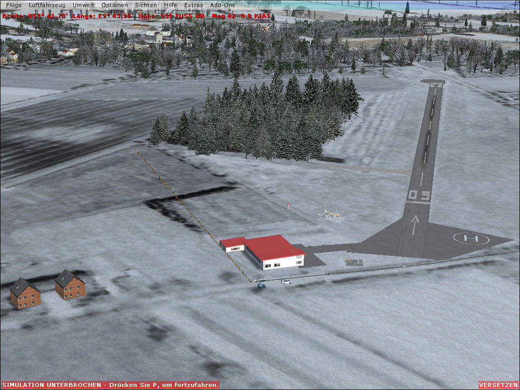 Edho Fsx Airfield Ahrenlohe, Schleswig-Holstein, North Germany By Uwe Schweitzer Small Lan