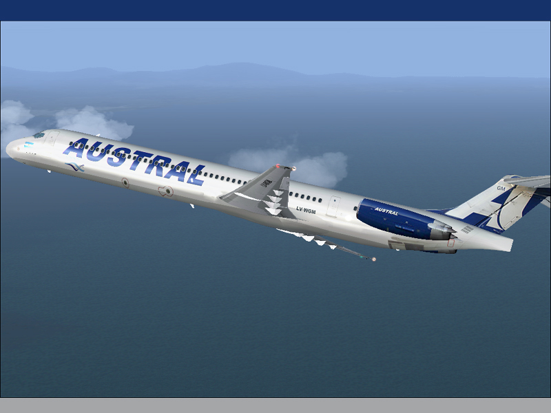 Sga Mcdonnell Douglas Md-83 Austral Líneas Aéreas Sga Md-83 In The New Livery Of Austral L