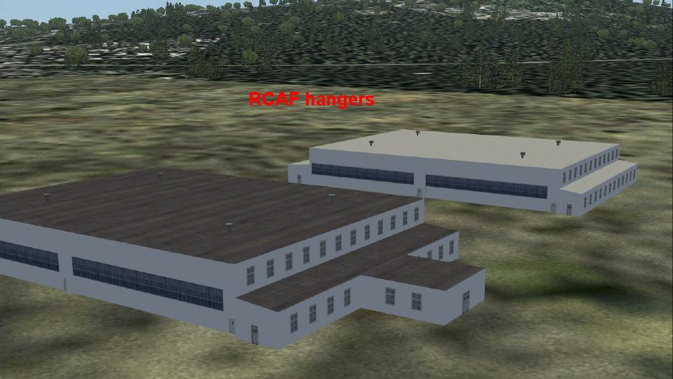 Vintage Military Buildings Ss Flightsim Fs2004/Fs9 Scenery Objects By Sidney Schwartz Cont — 1