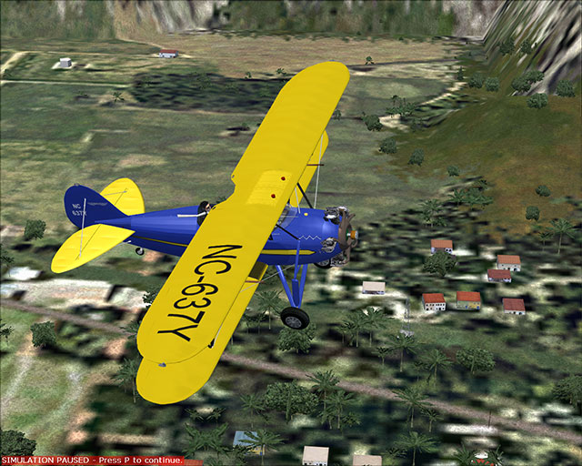 Fs2004/Fsx Waco Texaco 17 The Texaco #17 Of The Texas Co