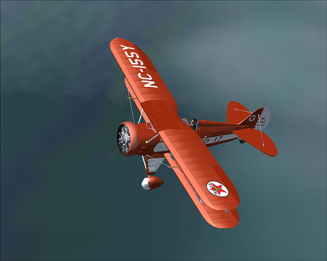 Fs2004/Fsx Waco Texaco 17 The Texaco #17 Of The Texas Co