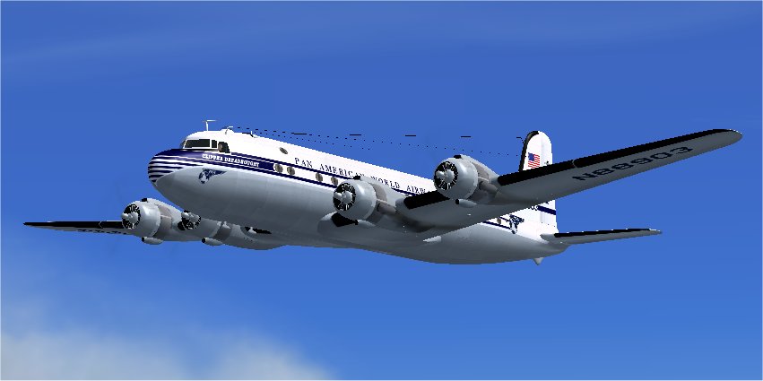 Fsx And Fs2004 Douglas Dc-4 And C-54 V2.1 This Base Bundle Includes 14 Colour Schemes Cove