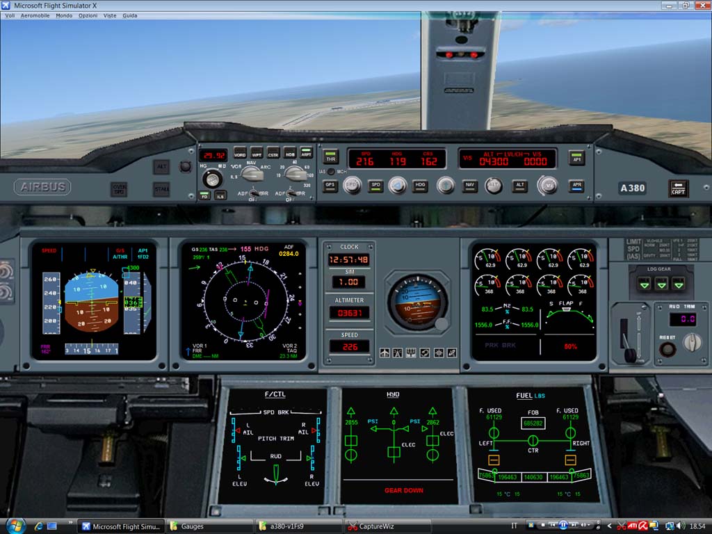 A380 Panel For Fsx Only, By Pasquale Rinaldi E-Mail Heraklion_At_Libero.it Thank You For D