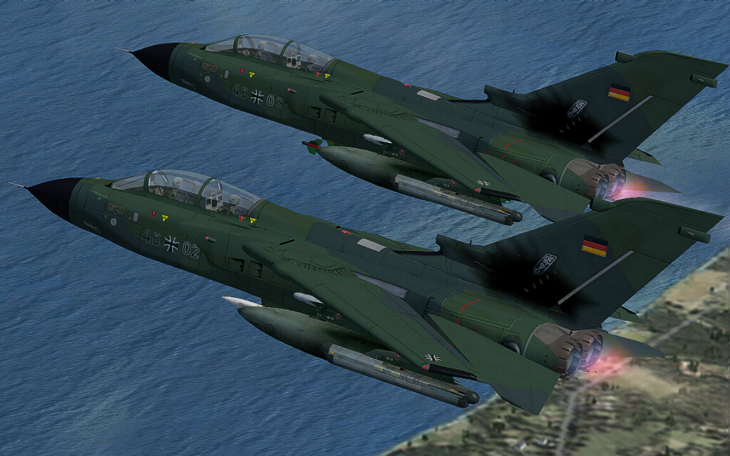 Tornado, Ids, Germany, Bundeswehr, For Fsx, Demoversion With Banners — 1