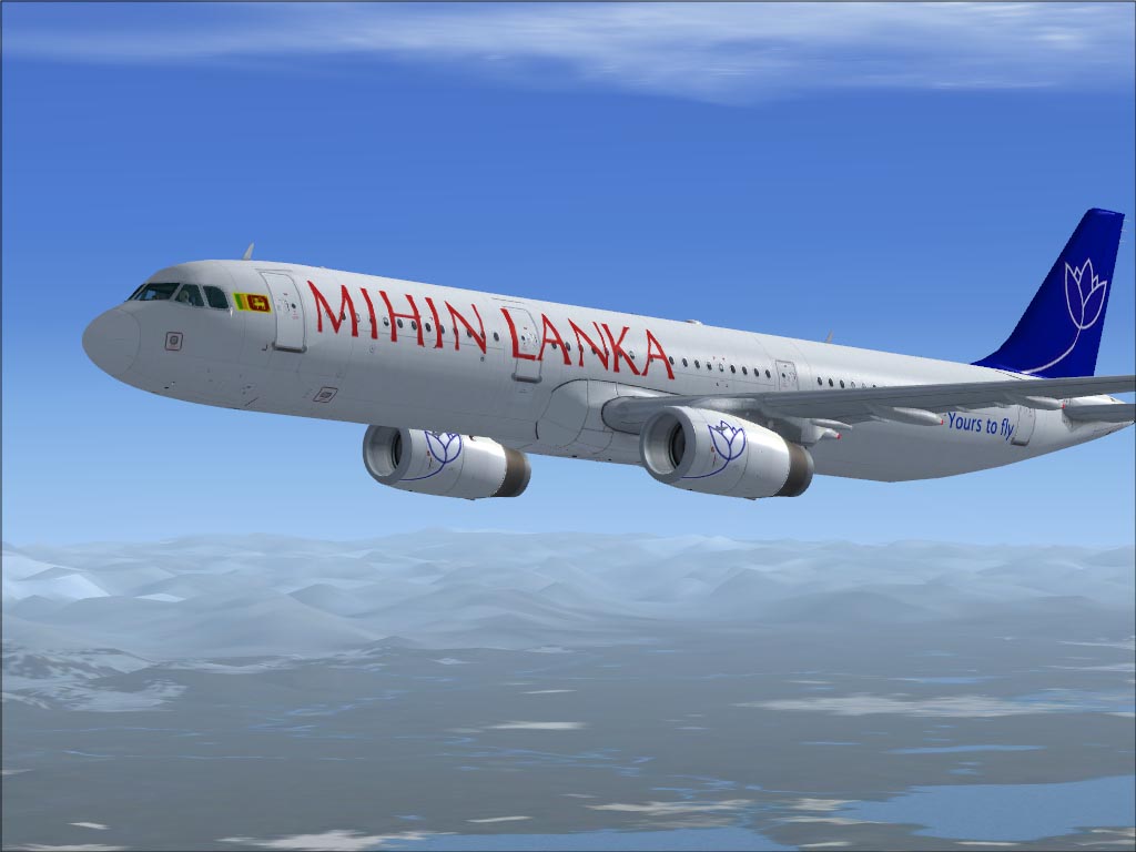 This Is The Mihin Lanka Air Lines Re-Paint For The Ms Fsx Msfs Default Airbus A321 — 1