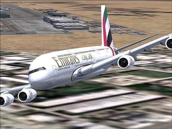 Fs2004/Fsx Emirates A380-800 Emirates First A380-800- I Have Spent Great Amount Of Time To