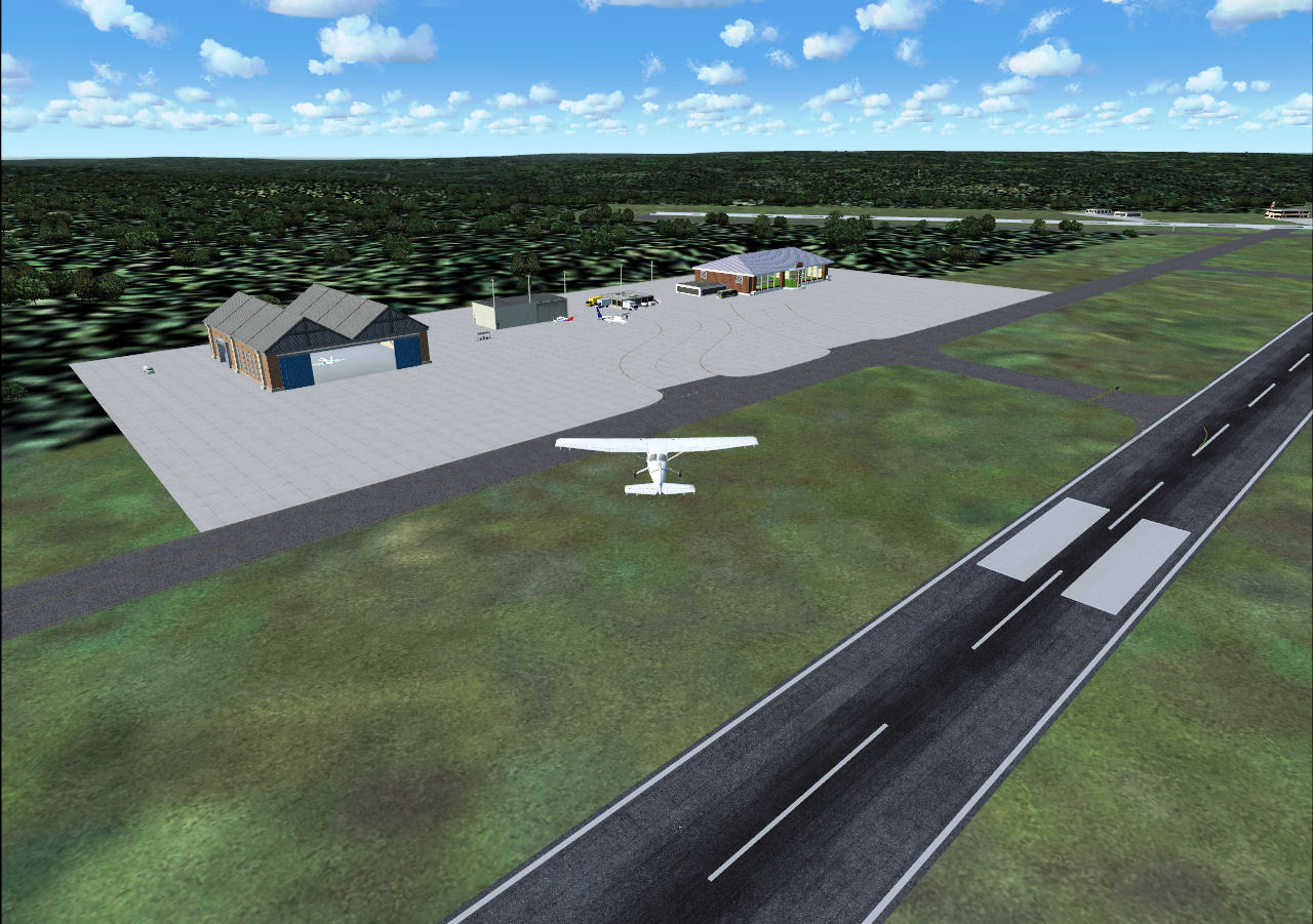 Fs2004 Scenery Kjhw Jamestown,Ny