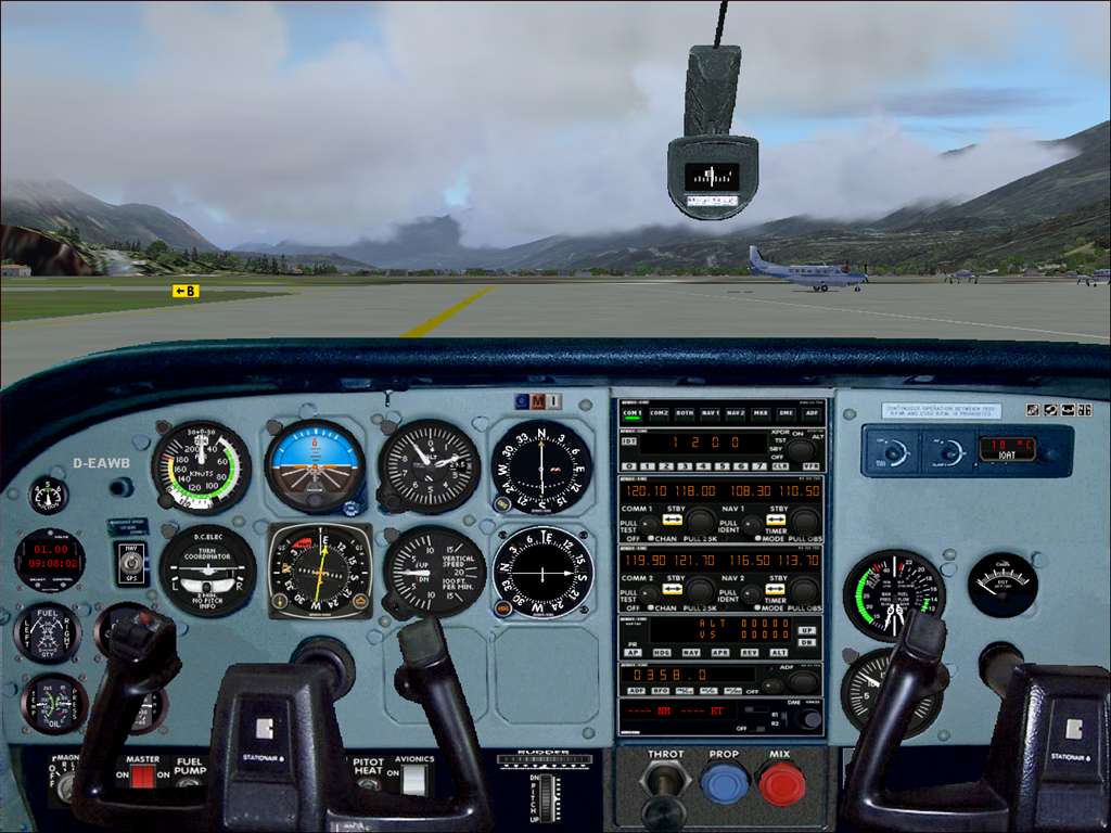 Fs2004 - Picturereal Panel Cessna-T206H- Stationair With Virtual Cockpit By Horst Paetzold — 1
