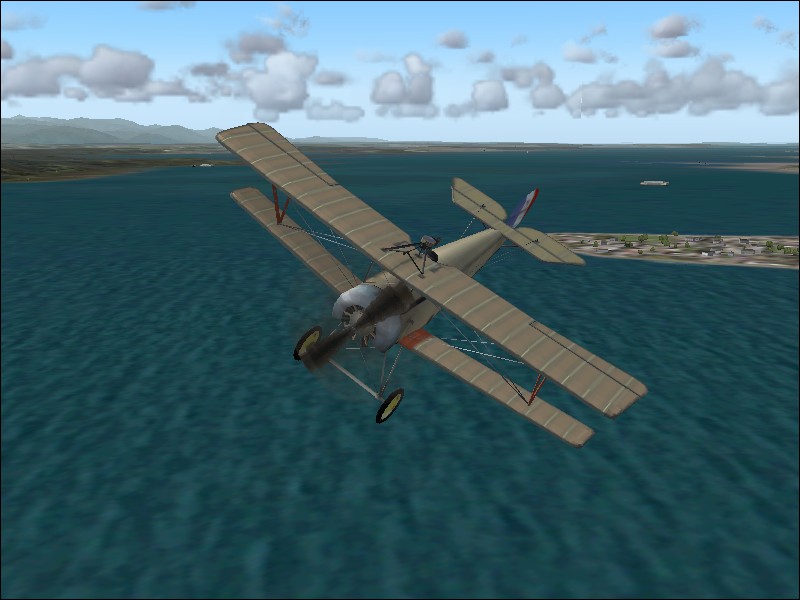 Nieuport Type11 Fs2004 This Is My Second Model Using Flight Simulator Design Studio 3 And