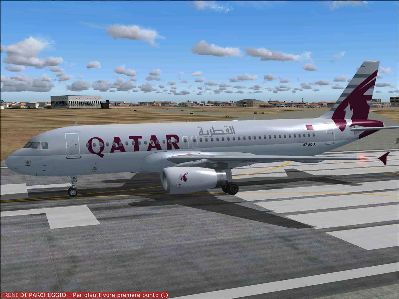 Airbus A320-200 Iae Qatar Airways Project Airbus Textures Repaint By Umberto Ghislanzoni — 1
