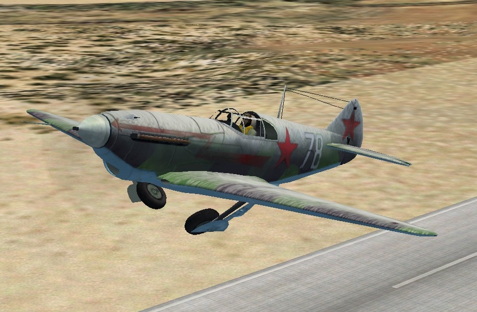 Fs2004/Fsx Lagg-3 Ww2 Fighter The Lagg-3 Came Close To Its Rival Bf-109F In Performance An — 1