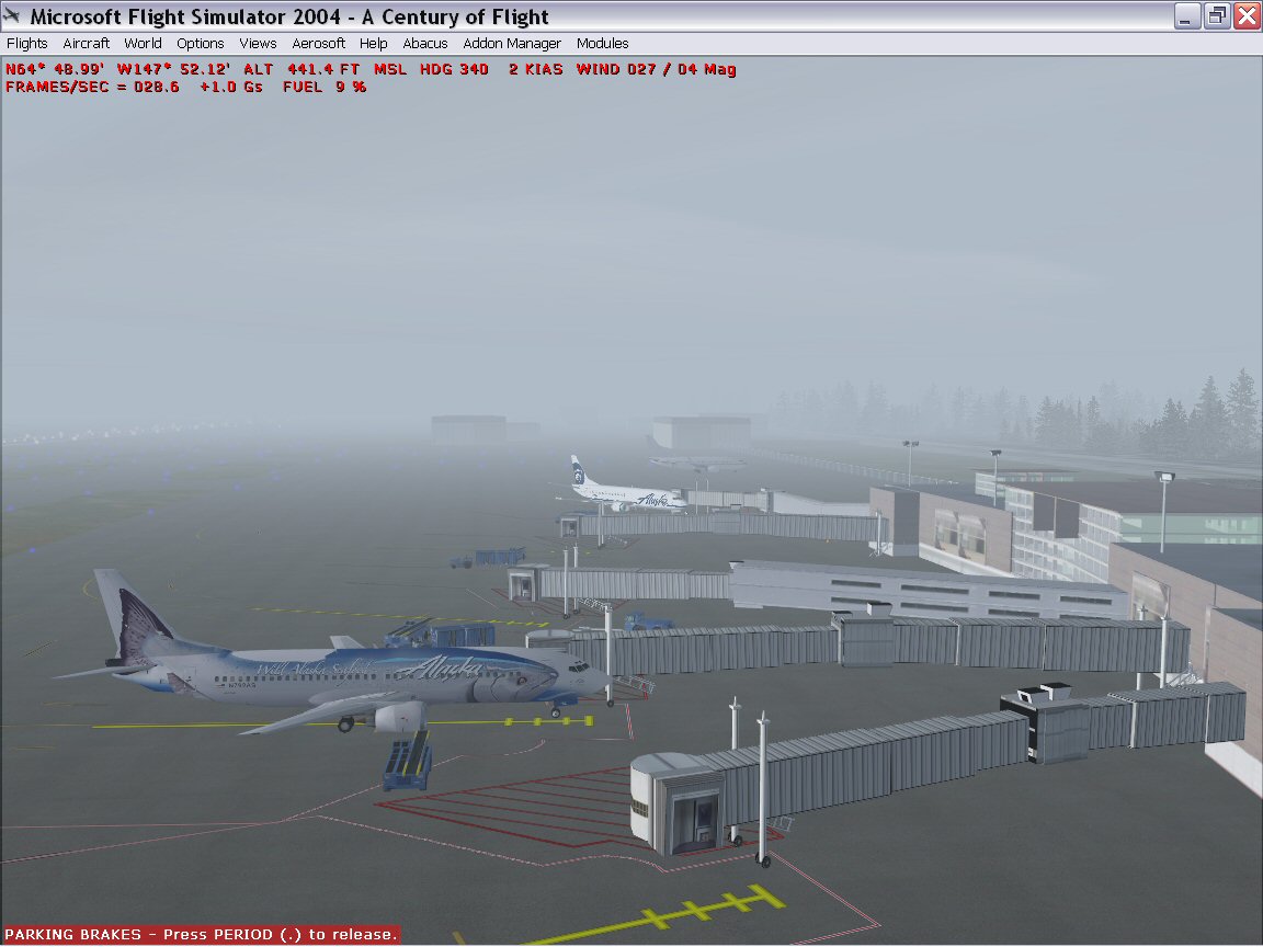 Fairbanks Intl Pafa / Fai For Flight Simulator 2004 Version 2 By Frame-Rate-Friendly Studi — 1