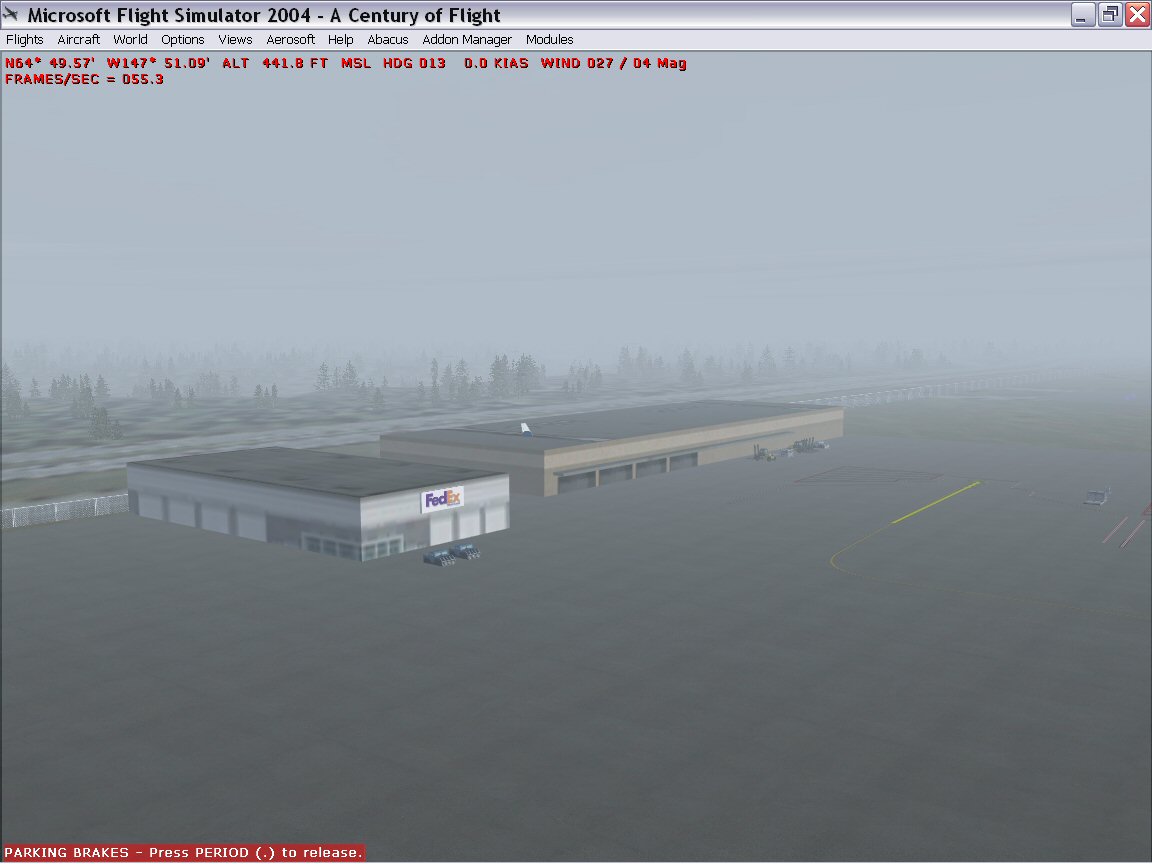Fairbanks Intl Pafa / Fai For Flight Simulator 2004 Version 2 By Frame-Rate-Friendly Studi