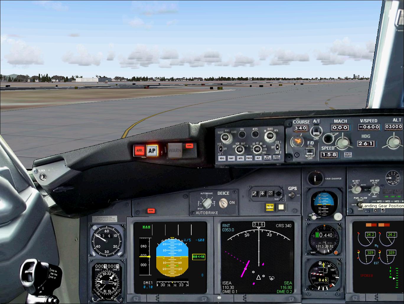 Project Opensky Boeing 737-600 Passenger V1 For Fs2004 Exclusively Wingets/No Winglets Cop