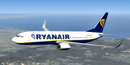Ryanair Ei-Dap Textures For The Msfs Default Fsx B737-800 I Made This Repaint For My Daugh