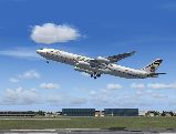 Airbus A340-313X In Abu Dhabi-Based Etihad Airways Livery, Registration A6-Etc; Using Aero — 1