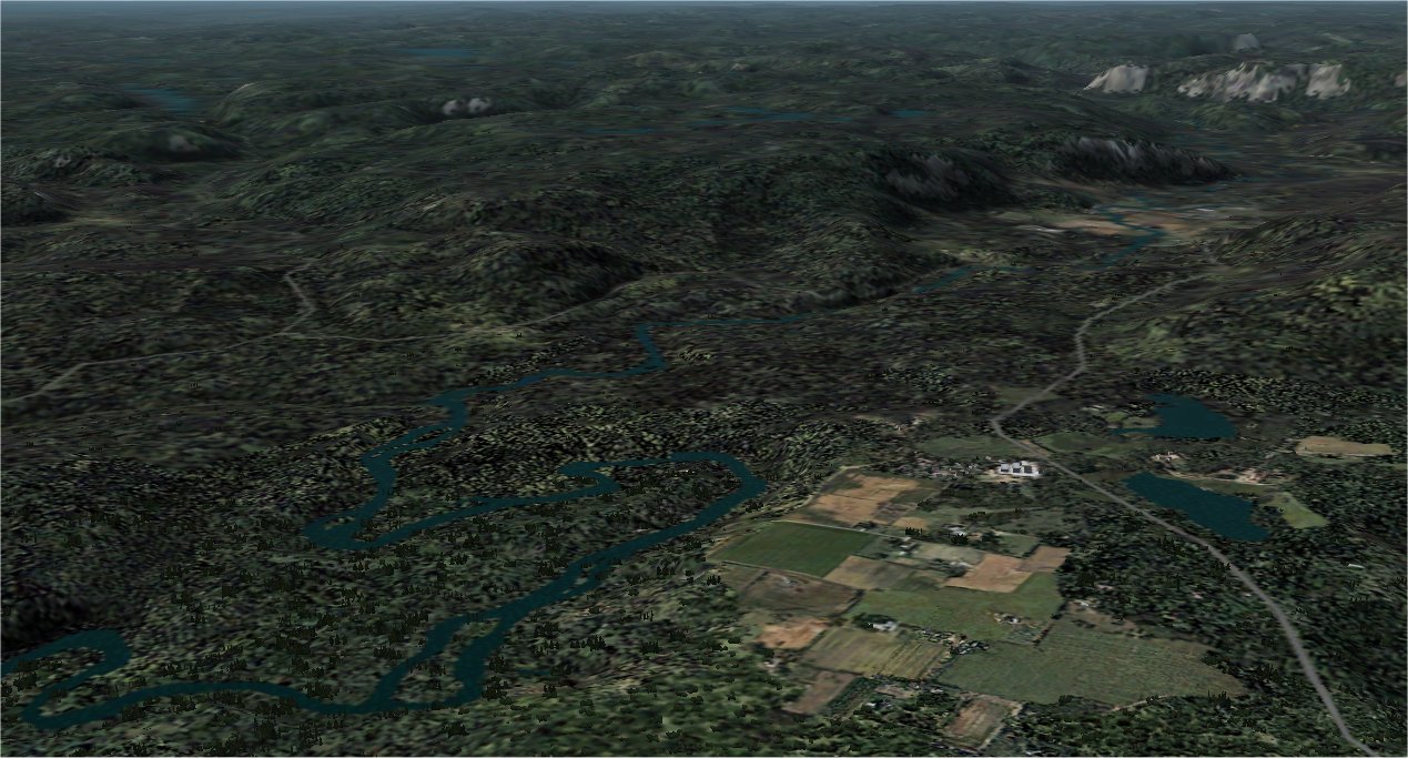 Fs2004 Portneuf Lakes & Rivers Fs2004 Scenery Adding Many Lakes And Mains Rivers, Improve — 1