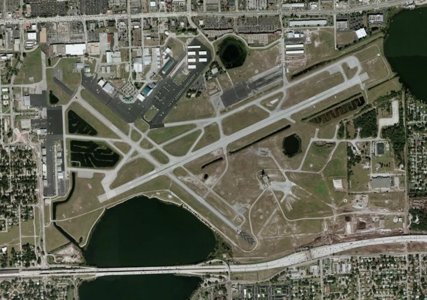 Orlando Executive Airport (Korl) At Orlando Fl By: Art Poole Description: Complete Redo Of