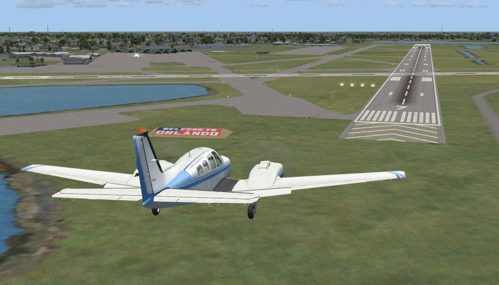 Orlando Executive Airport (Korl) At Orlando Fl By: Art Poole Description: Complete Redo Of
