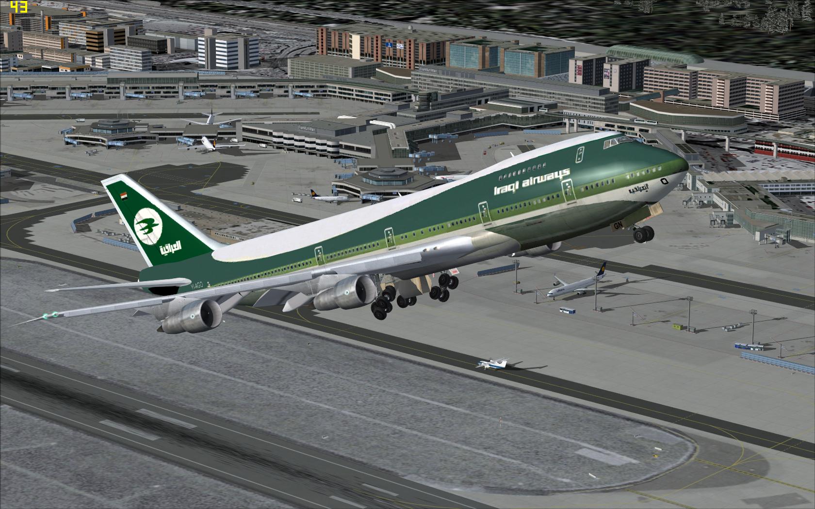 Project Opensky Boeing 747-270C-Scd For Fs2004 Exclusively Iraqi Airways Copyrights: Airpl — 1