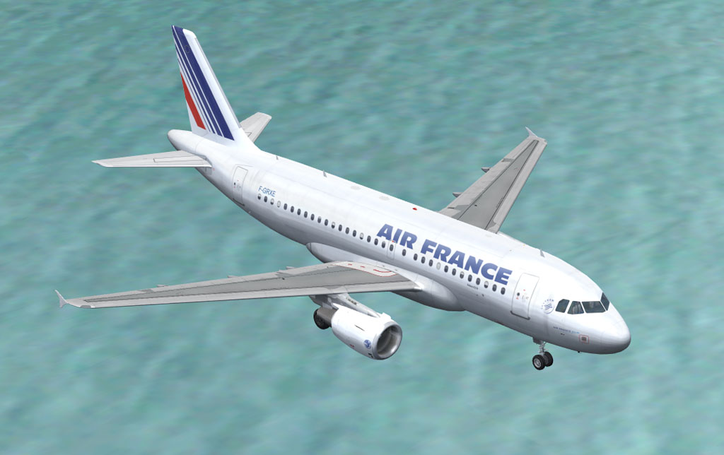 A319 Air France Textures For The Project Airbus, Model Not Included