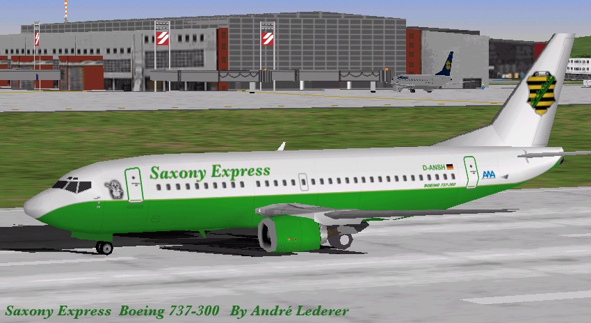 Flightsim Fs2004/Fs98 Aircraft Boeing 737 Saxony Express Saxony Express Va Is A New Low Co