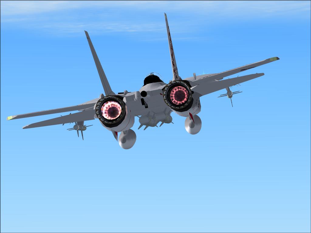 Fs2004/Fs9 Fsx New Afterburner Effect F14D