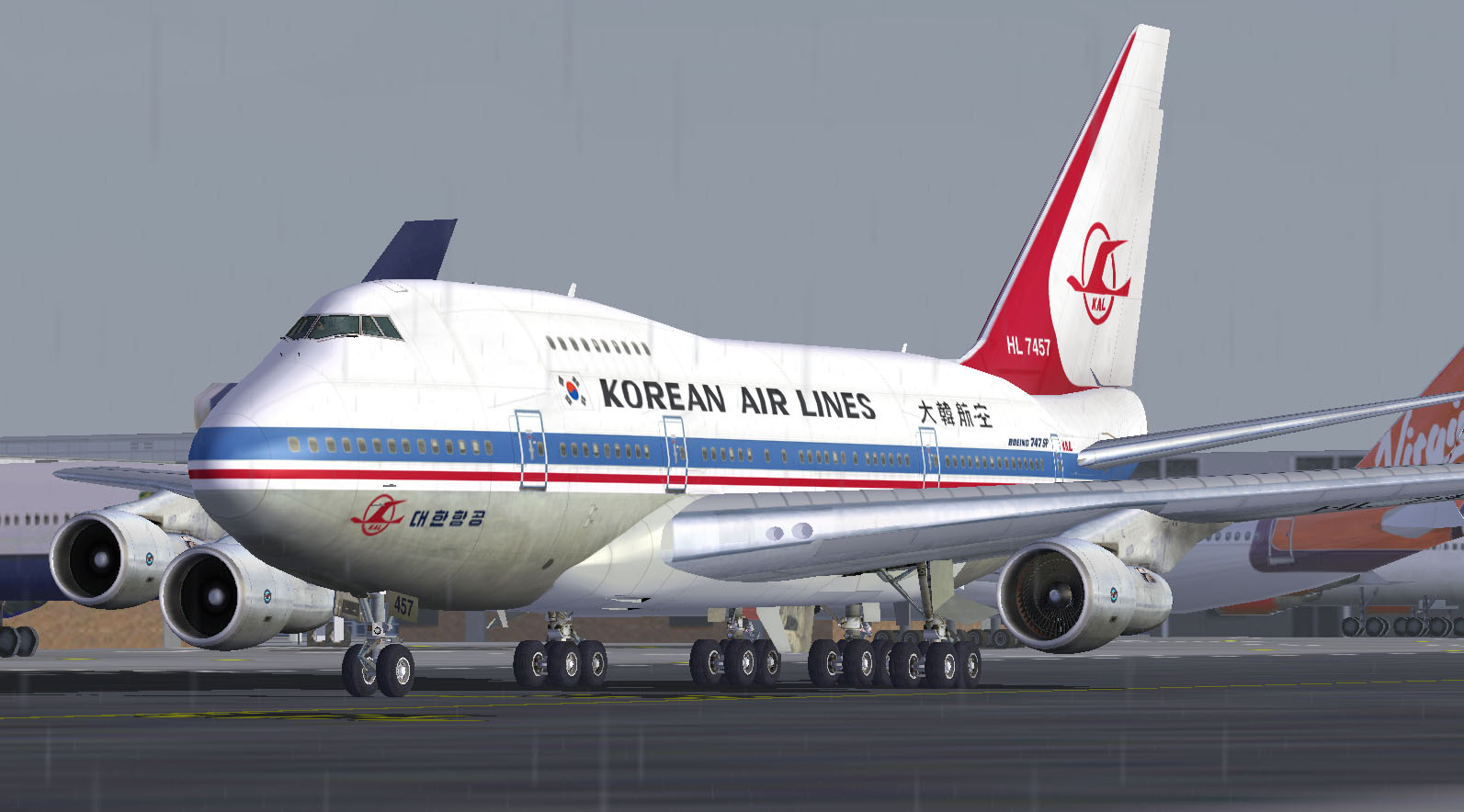 Project Opensky Boeing 747Sp Passenger V1 For Fs2004 Exclusively Copyrights: Airplane Made — 1