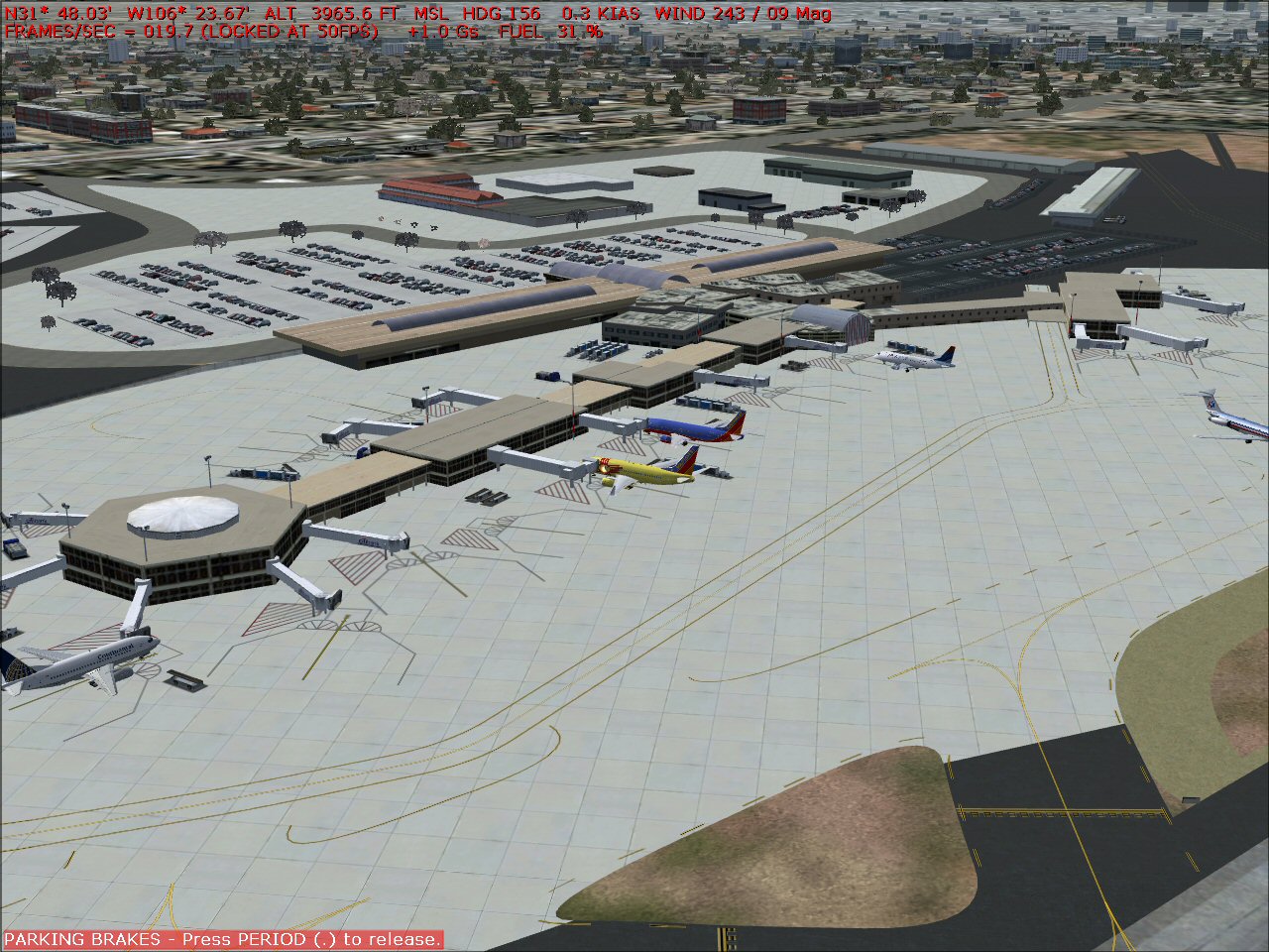 El Paso Kelp / Elp For Flight Simulator 2004 Version 1 By Frame-Rate-Friendly Studio/Willi — 1