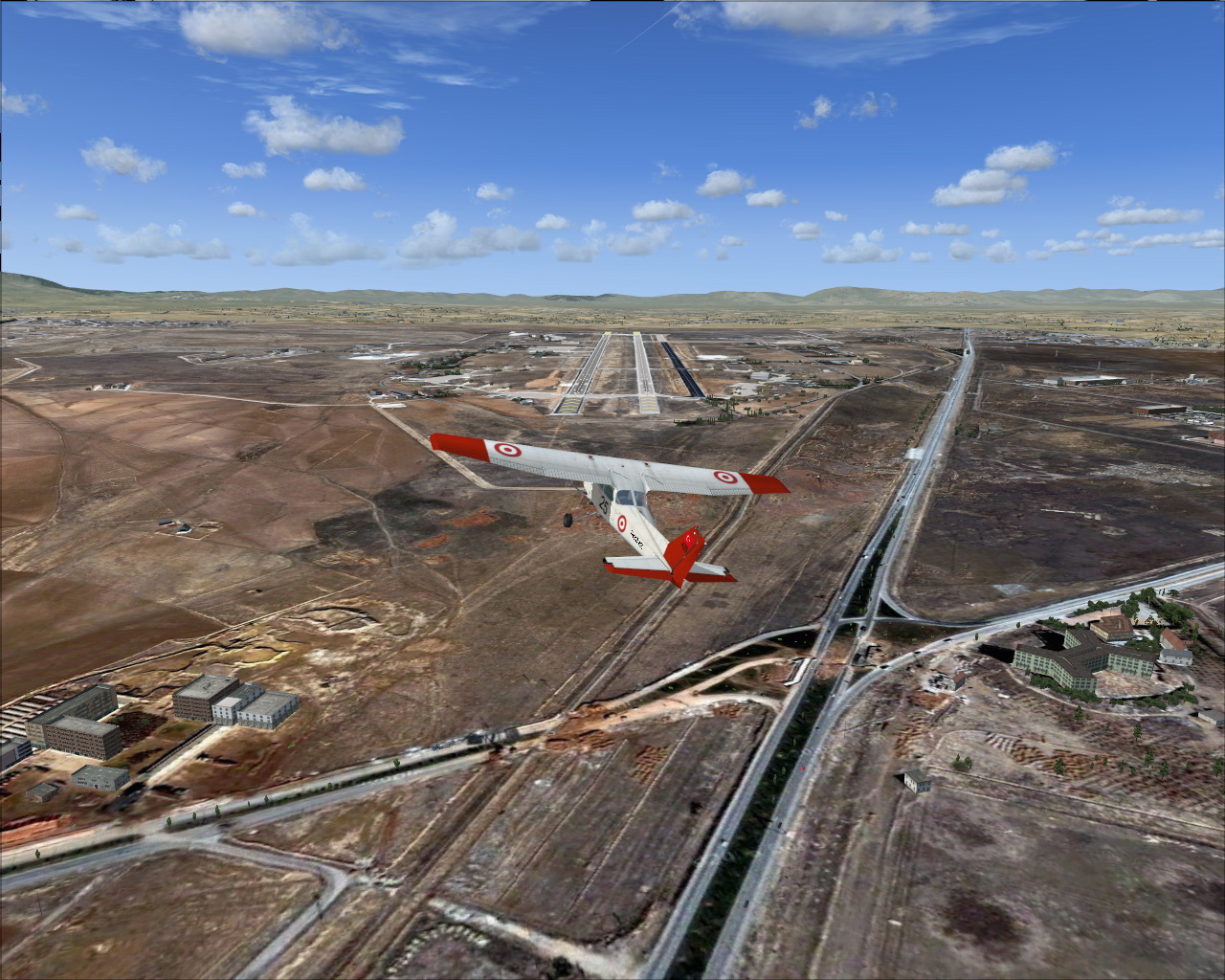 Fsx - Turkey Konya Ltan Airfield Scenery A Moderately Detailed Scenery Of Konta Ltan Airfi