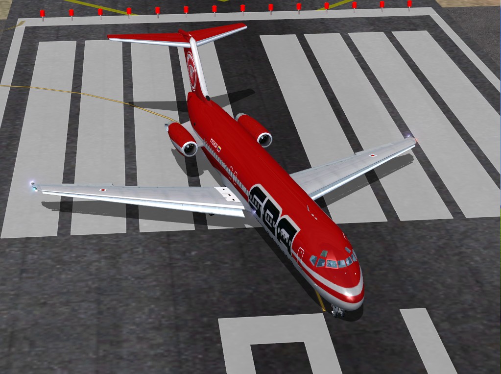 Fs2004 Santa Barbara Airlines Mcdonnell Douglas Dc-9-31 (Yv2430) Santa Barbara Airlines Mc — 1