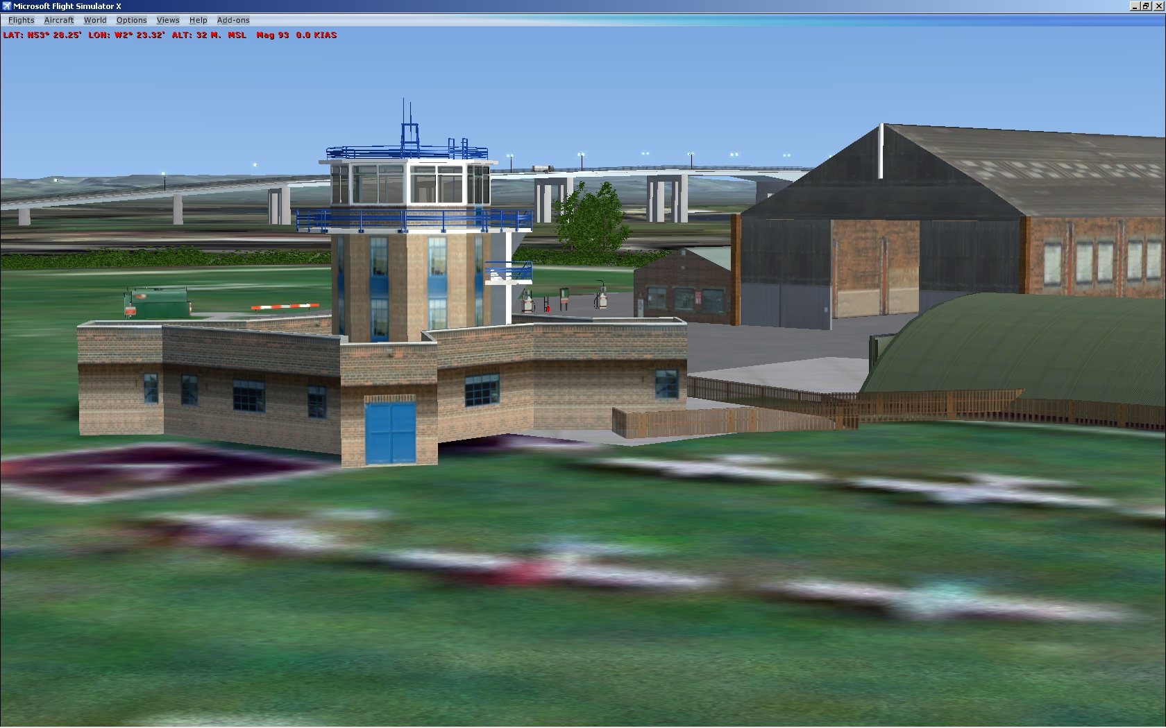 Stewart Haworth Barton City Airport Uk.as It Is Now Called.all Buildings Are In The Correc — 1