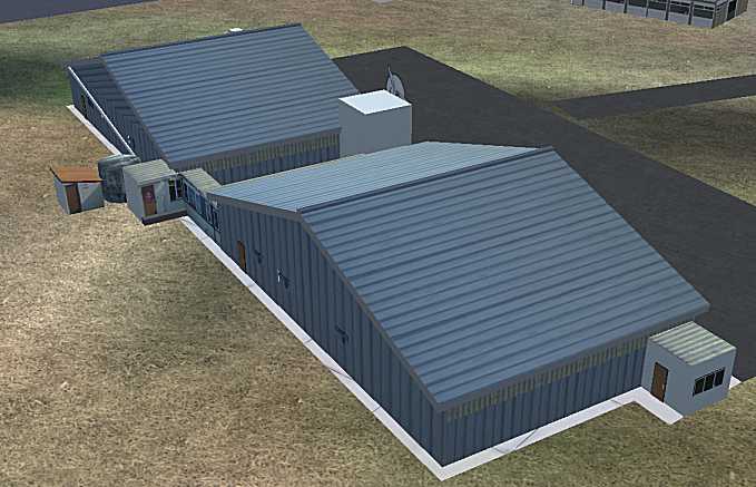 New Zealand Aerial Mapping Hangar Found At Hastings Aerodrome, New Zealand, (Nzhs) — 1