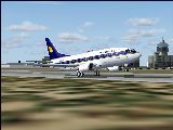 Boeing 737 -500 Jet Airways Colors Model By Sam Chin And Eric Cantu Repainted In Jet Airwa